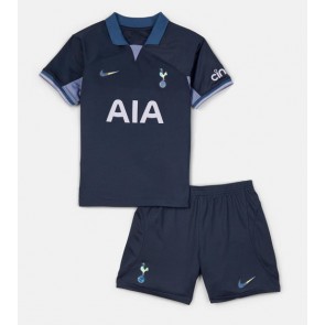 Tottenham Hotspur babykläder Bortatröja barn 2023-24 Korta ärmar (+ Korta byxor)